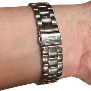 18mm Stainless Steel Link Watch Band. Fits Skagen